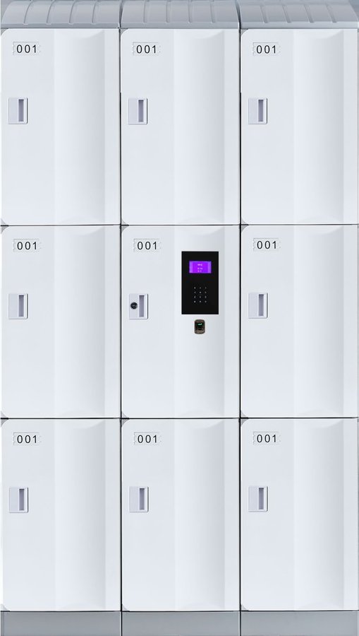 指纹 8寸一体式柜控